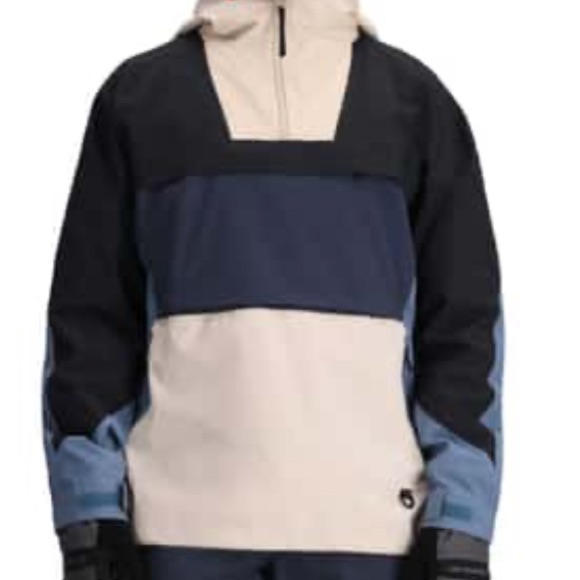 Obermeyer Black And Blue Ski Jacket